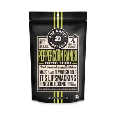 Peppercorn Ranch Seasoned Pretzels