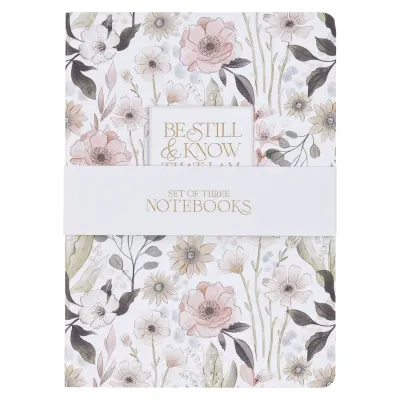 Be Still Large Notebook Set