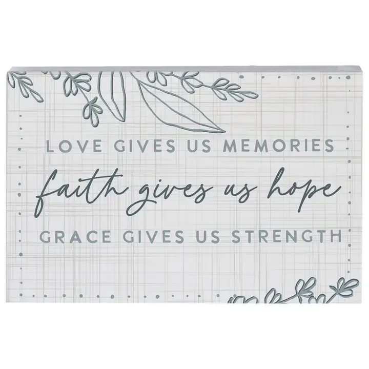 Sentiment Tabletop Blocks