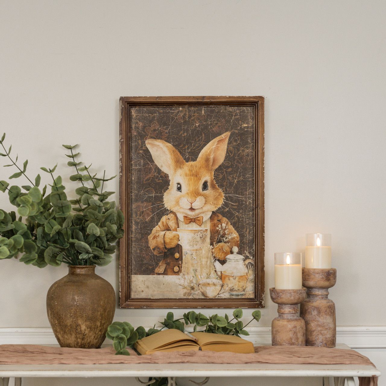 Tea Party Rabbit Print
