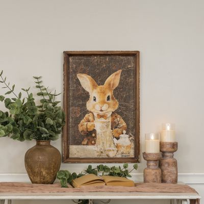 Tea Party Rabbit Print