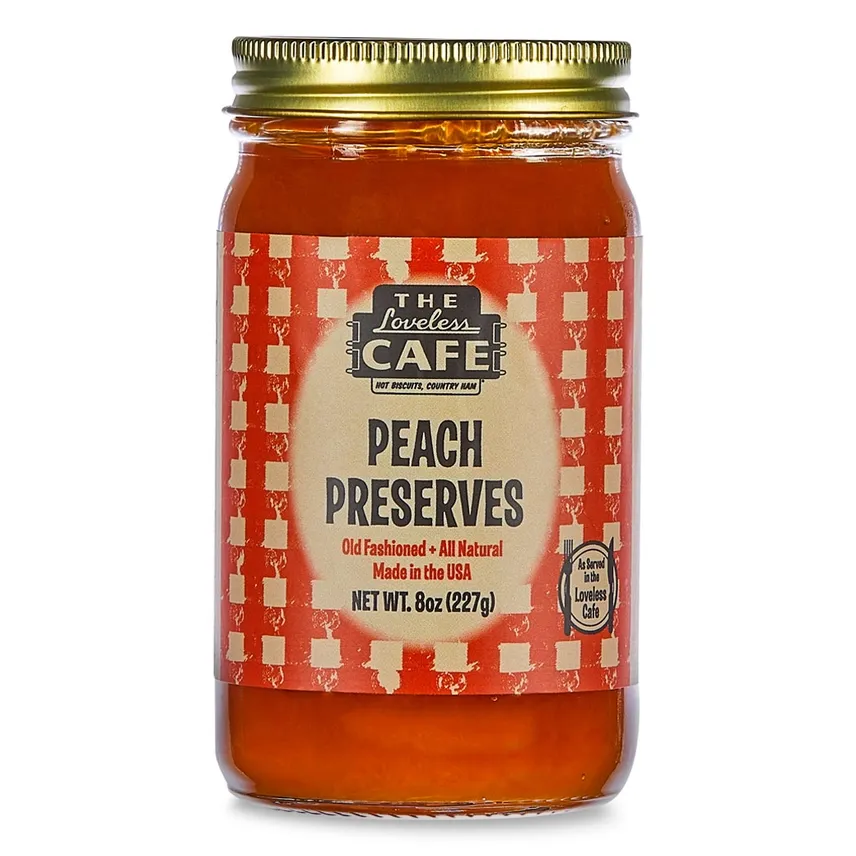8oz Peach Preserves