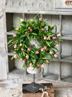 10" Teacup Tulip Candle Rings