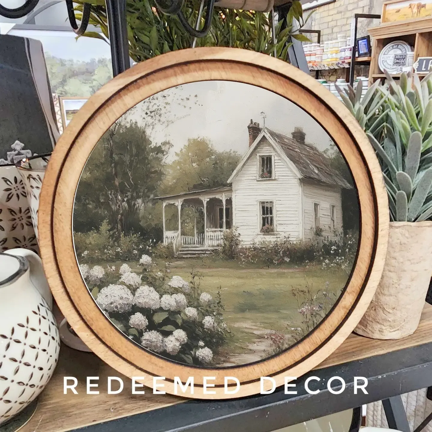 Spring Farmhouse Round