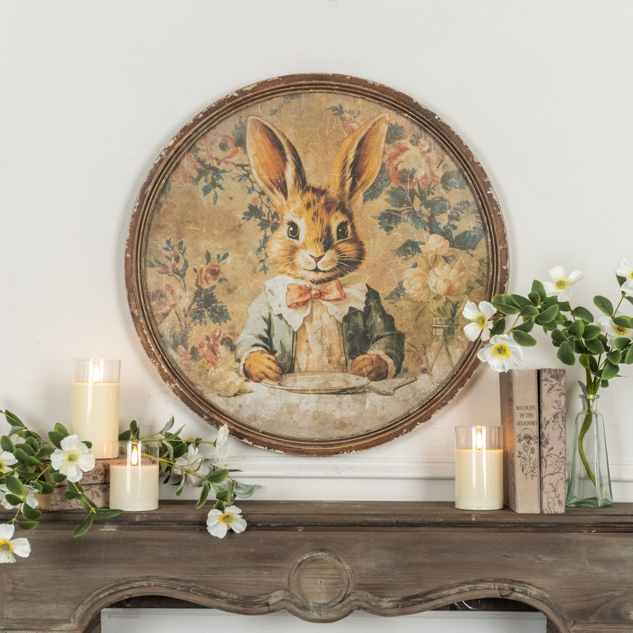 Dining Rabbit Print