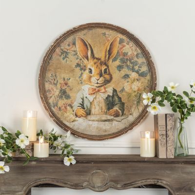 Dining Rabbit Print