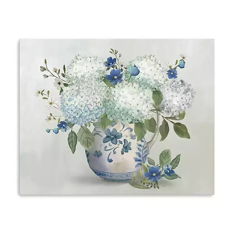 Old Fashioned Hydrangea Canvas Print