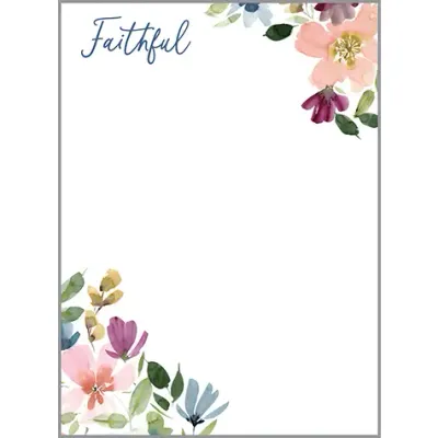 Floral Memo Pads