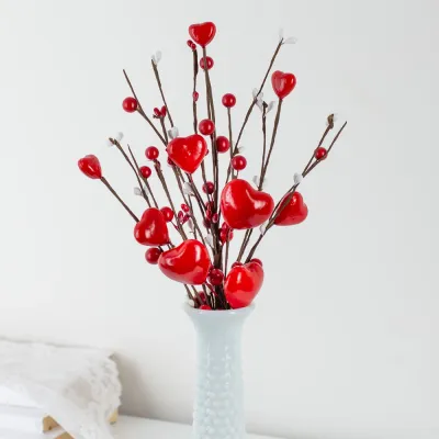 12" Puffy Heart Pip Berry Pick