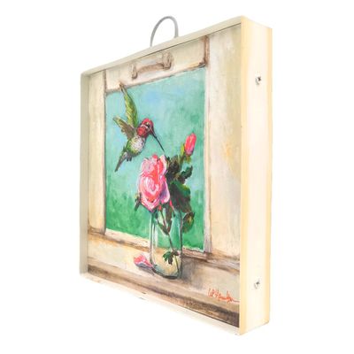 Hummingbird in Window Mini Gallery