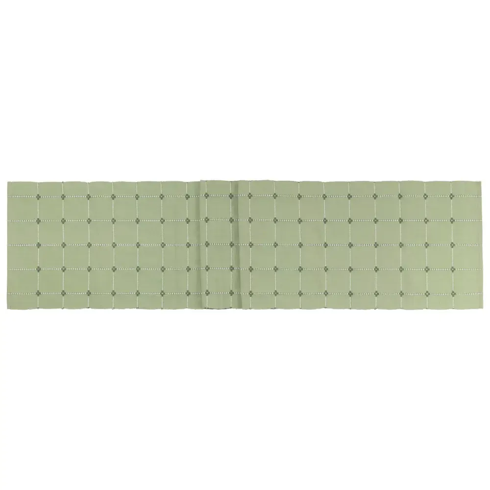 Hannah Cross Stitch Table Runner-Green