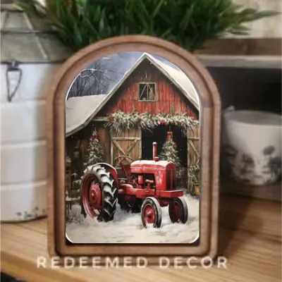 Christmas Tractor