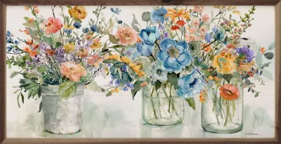 Flower Market Display Prints