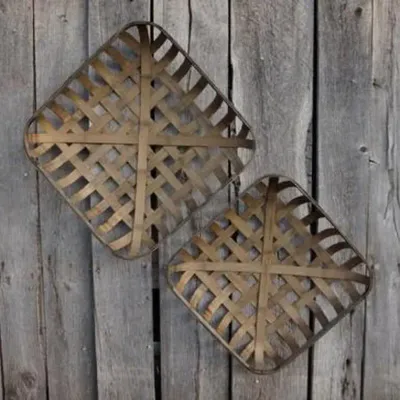 Square Tobacco Baskets