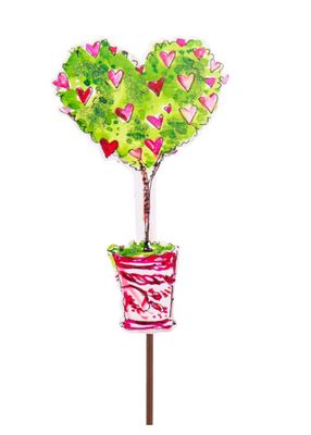 Potted Love Tree Stake