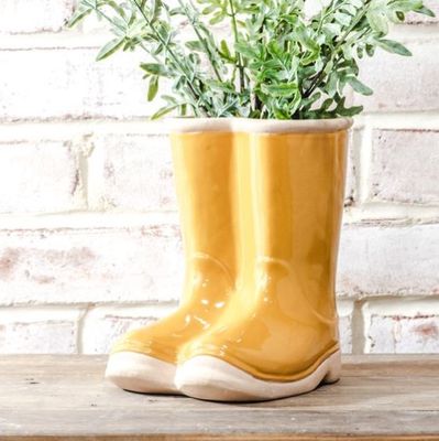 Rainboot Planters