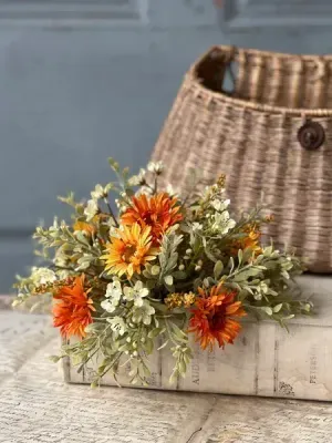 10.5" Autumn Embrace Half Sphere