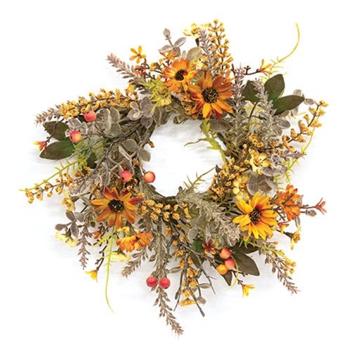 3" Harvest Daisy Candle Ring
