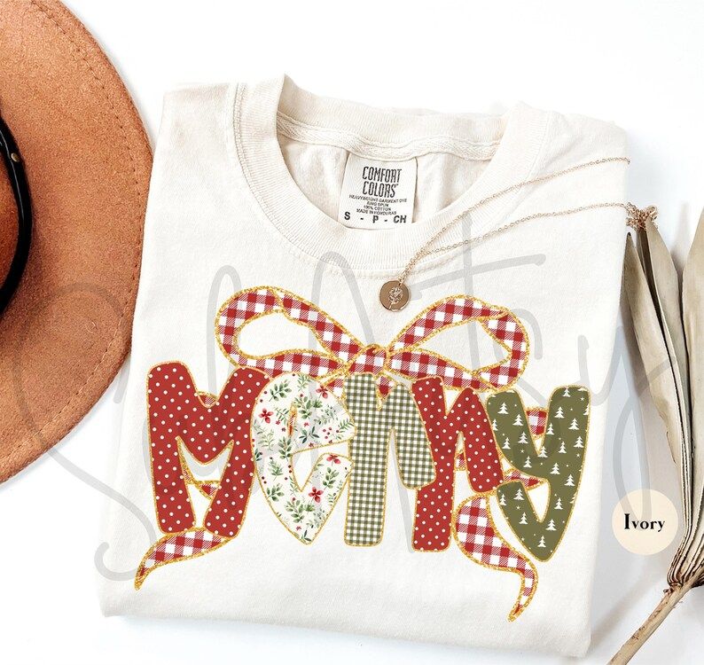 Merry Bow Tee