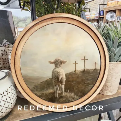 3 Crosses Lamb Round