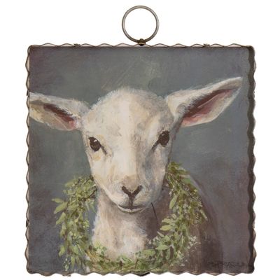 Lamb with Wreath Mini Gallery