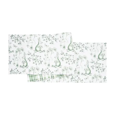 Spring Greens Table Runner