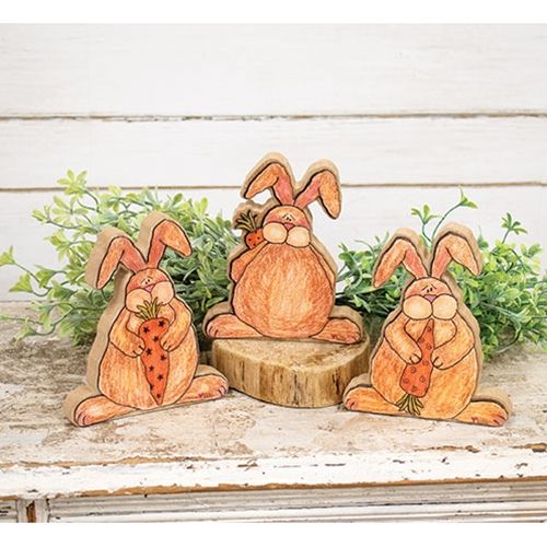 Wooden Whimsy Chunky Wabbits