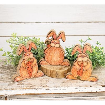 Wooden Whimsy Chunky Wabbits
