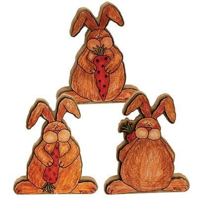 Wooden Whimsy Chunky Wabbits