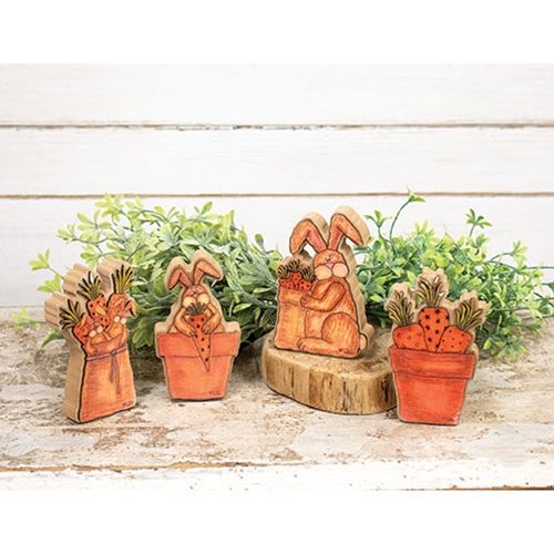 Wooden Whimsy Gathering Wabbits