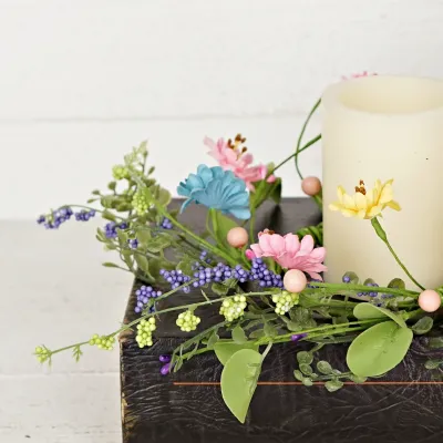 3.5" Spring Mix Candle Ring
