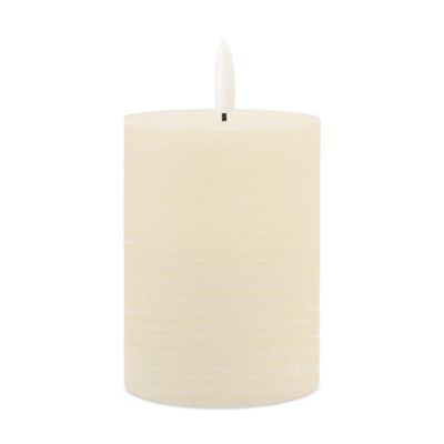 Cream FIA Wick Pillar Candles