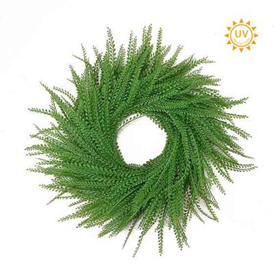 14" Bead Grass Wreath