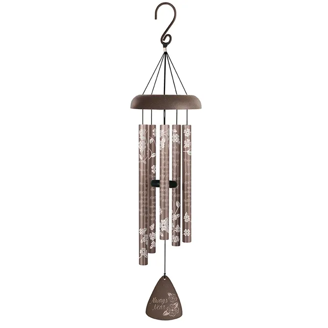 30" Always Near Silhouette Sonnet Wind Chime