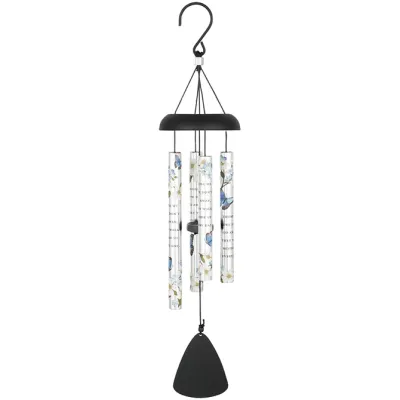 21" Walk Beside Us Picturesque Sonnet Wind Chime