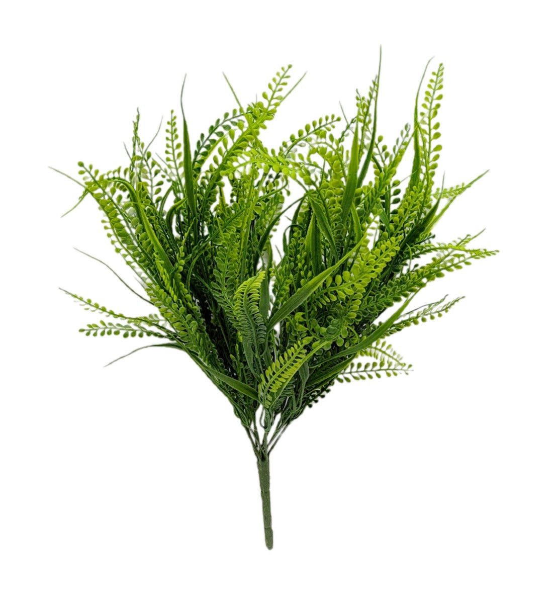 22" Bead Grass/Fern Mixed Bush