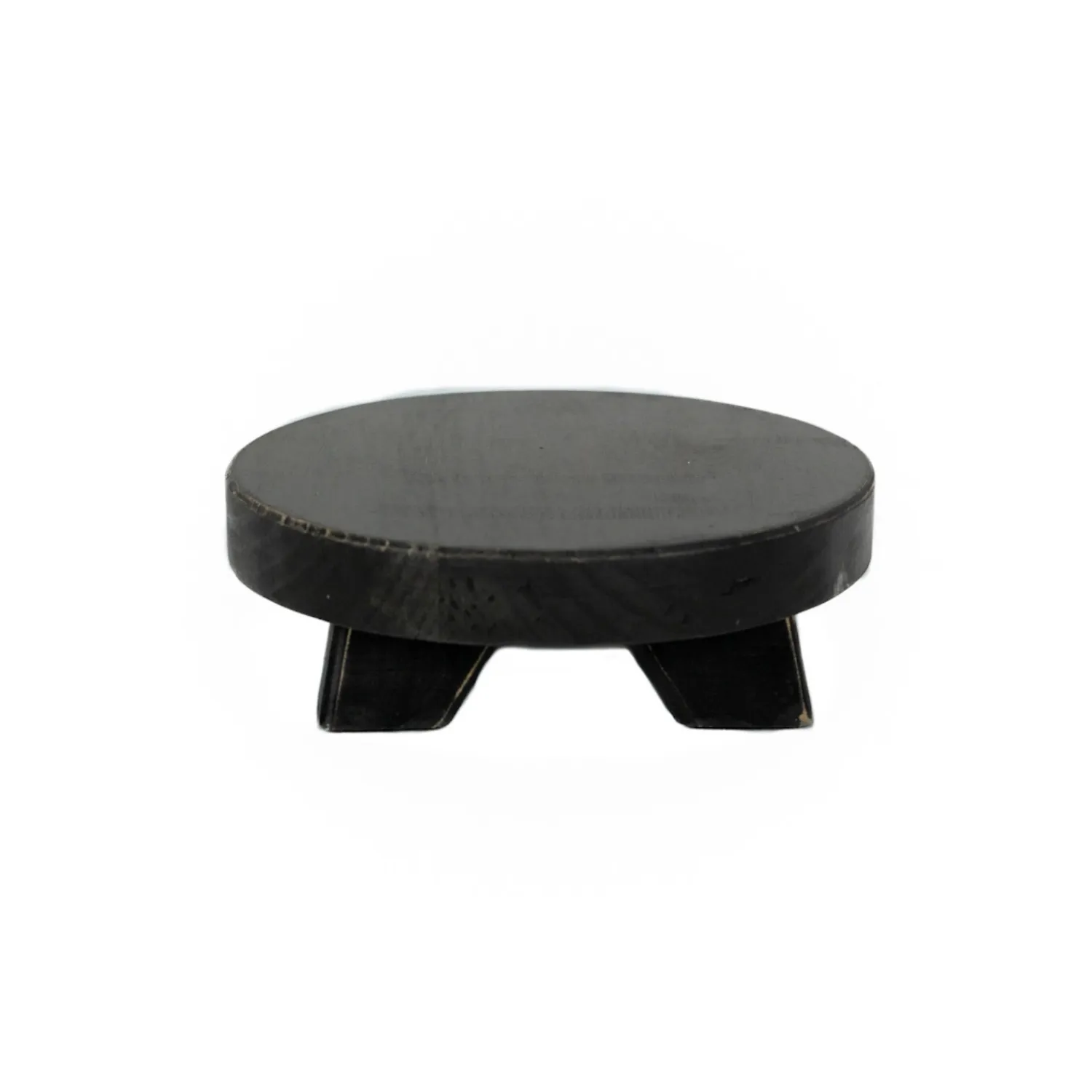 Black Small Round Riser