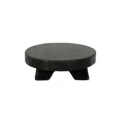 Black Small Round Riser