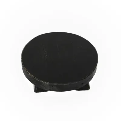 Black Small Round Riser