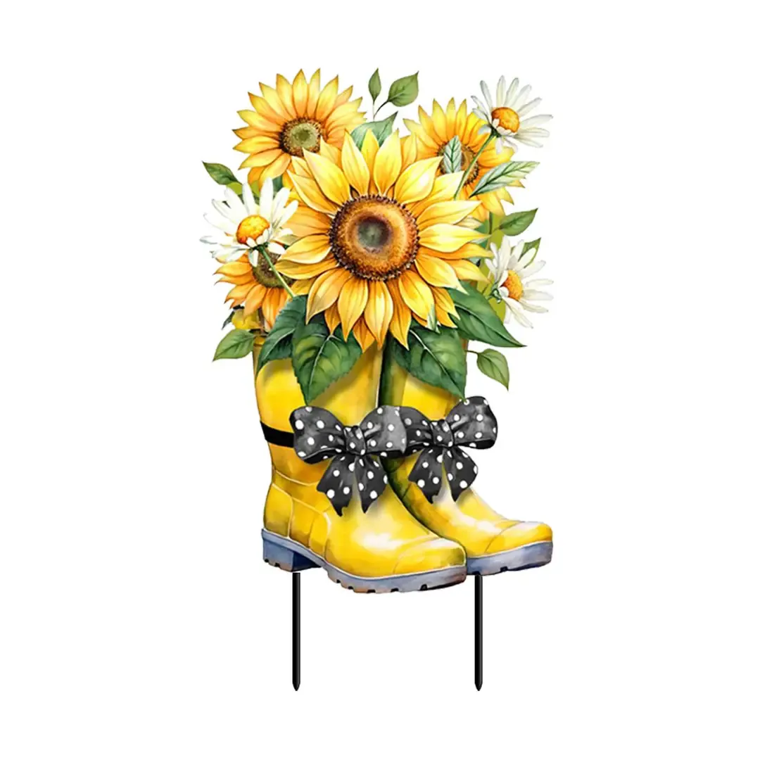 April Showers Yard Stake