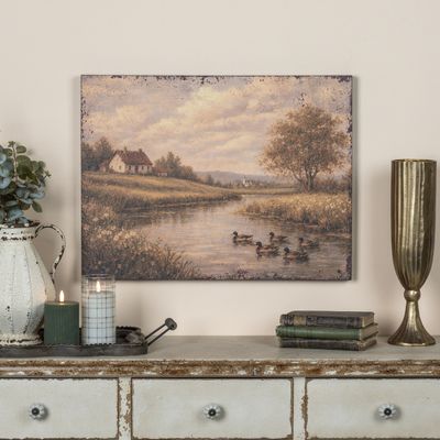 Cottageside Mallards Print