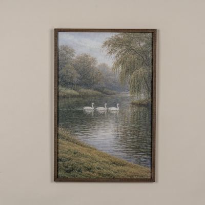 Serene Swans Print