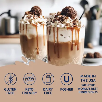 Sugar Free Chocolate Caramel Truffle Syrup