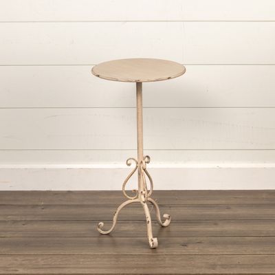 Metal Scroll Plant Stand