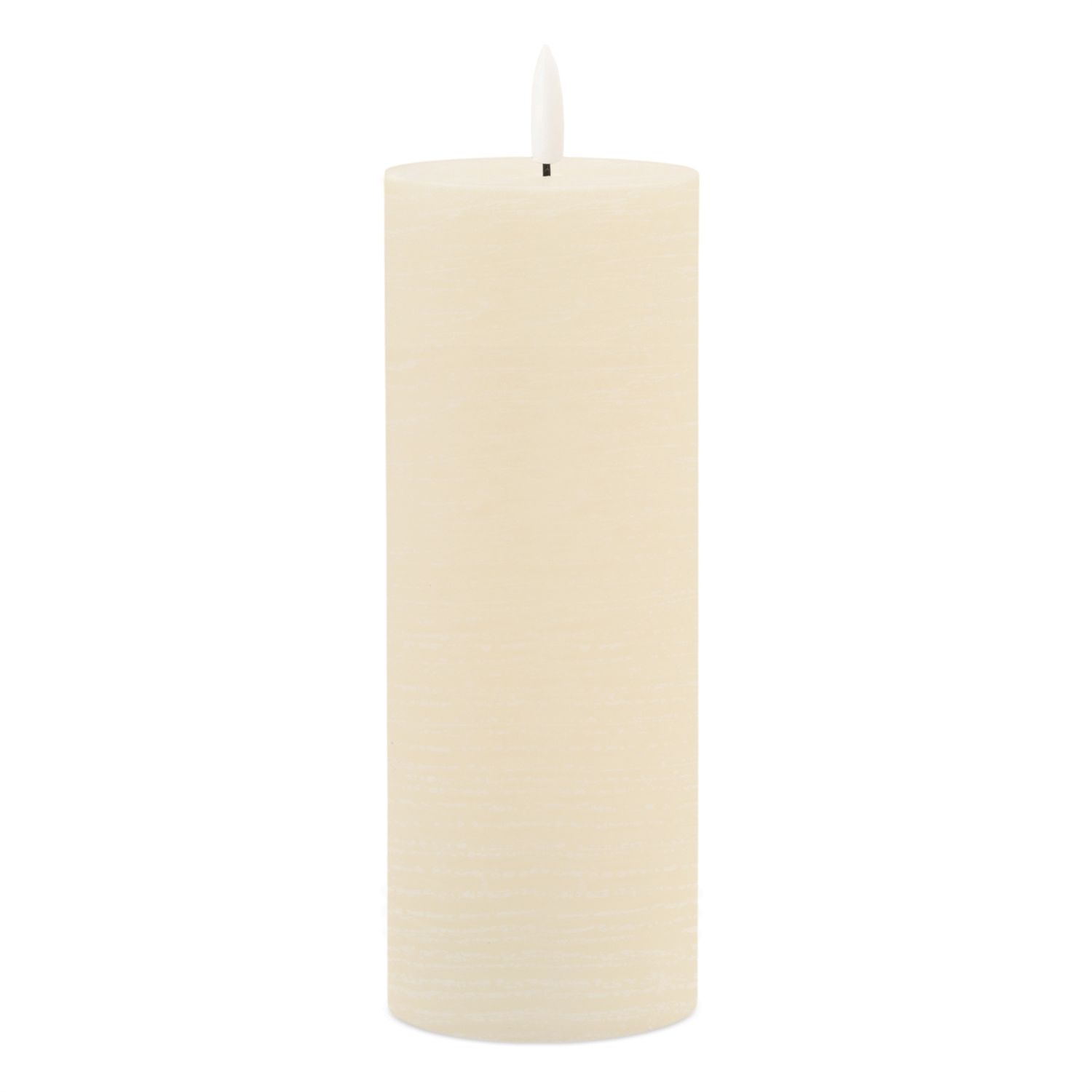 8" Cream FIA Wick Pillar Candle