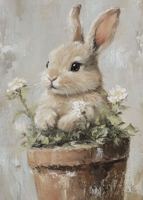 Bunny in Bucket