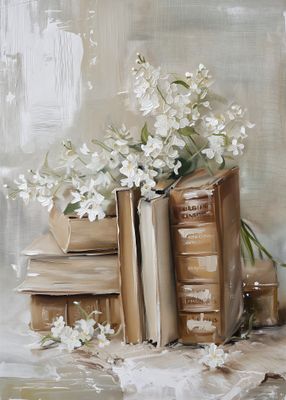 Spring Floral Books