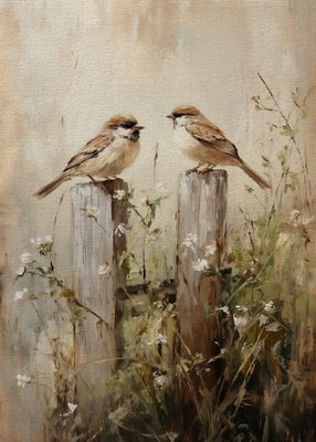 Two Sparrows