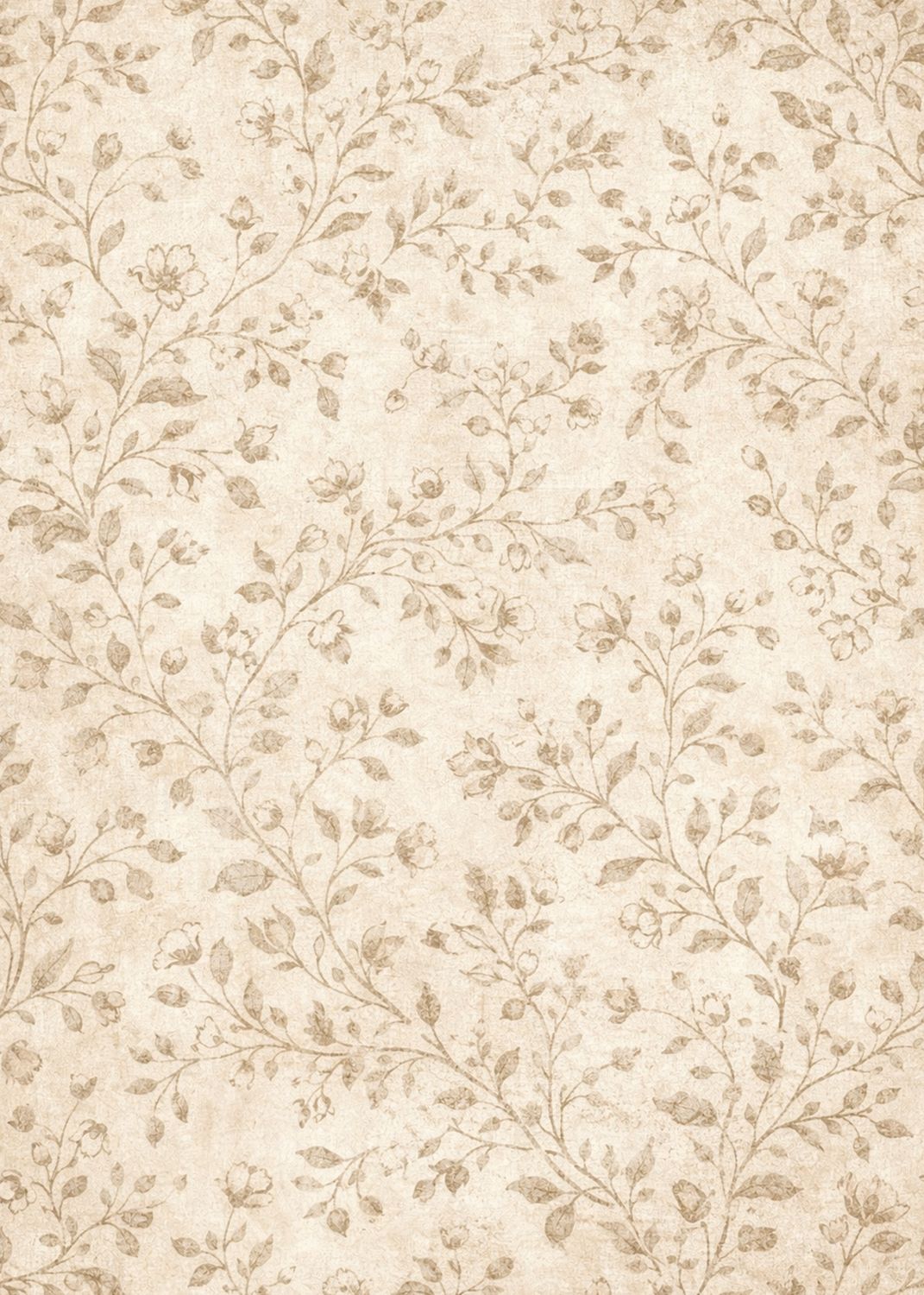 Neutral Vintage Floral