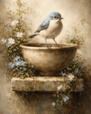 Blooming Bluebird
